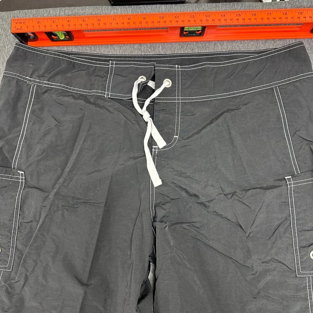 Tommy Bahama Swim Trunks‎ Cargo Pockets Quick Dry Black Swim Shorts 2X
